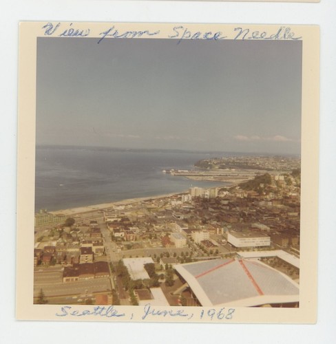 Vintage photo aerial pov space - aerial,