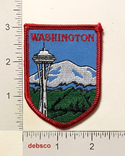 Vintage patch washington - patch, state